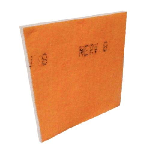 (Csomag 3) - 23 x 23 x 1 - Narancs/Fehér MERV8 Csere Szűrő Párna Tartó Keret Külön megvásárolható