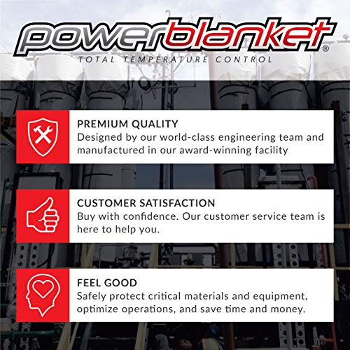Powerblanket HB54-1200 Ömlesztett Anyag Melegebb, tároló Fűtés, 54 cu. ft. Fűtött Térben, 1200W, 120V