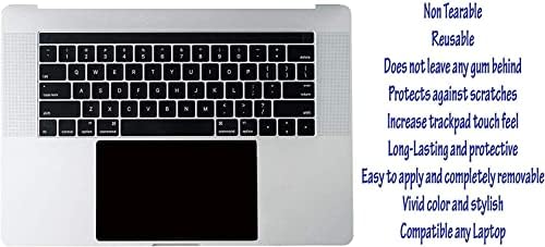 (2 Db) Ecomaholics Prémium Trackpad Védő Acer TravelMate P4 (TMP416-51) 16 colos Laptop, Fekete Touch pad Fedezze Anti Karcolás