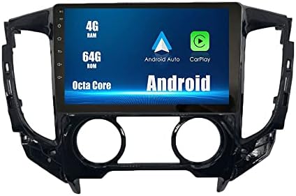 Android 10 Autoradio Autós Navigációs Sztereó Multimédia Lejátszó, GPS, Rádió, 2.5 D érintőképernyő forMitsubishi Triton