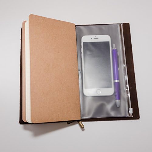 KangWay Valódi Bőr Journal Újratölthető Utazó Notebook kártyatulajdonos Kézzel készített ajándék Férfiaknak, Nőknek Szakmai Írás Napló Standard