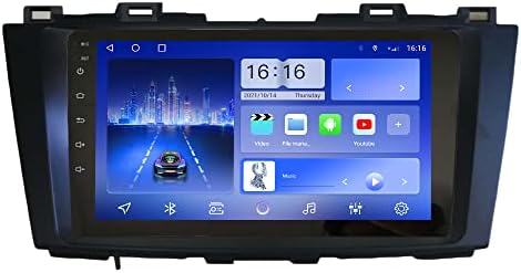ZERTRAN Autoradio Android 10 Autó Navigációs Sztereó Multimédia Lejátszó, GPS, Rádió, 2.5 D érintőképernyő Csere forMAZDA 5 2013