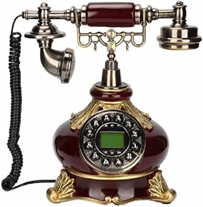 SEASD Vintage Antik Telefon Telefon Erős Tárolási Funkció a Nappali, a Hálószoba Iroda