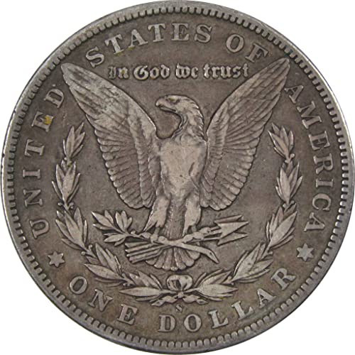 1895-ben, S Morgan Dollár VF, az Nagyon Jó, 90% - os Ezüst $1 amerikai Érme SKU:I3876