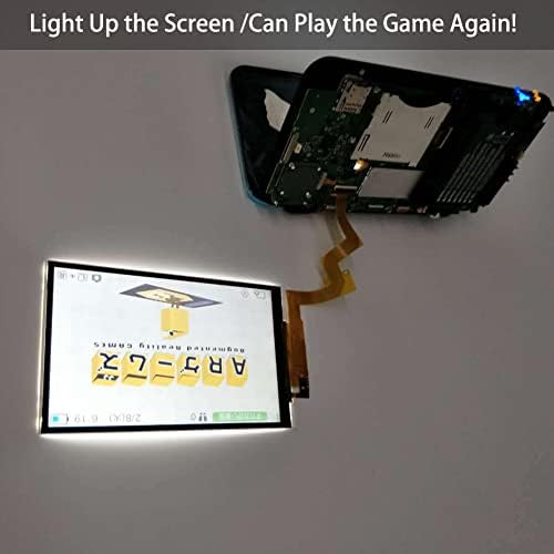 Cuifati Replacemen Képernyőn az Új 2DS XL LL, Felső LCD-Képernyő Javító Készletek 2DS Játék Konzol Képernyő Cseréje az Új 2DS XL