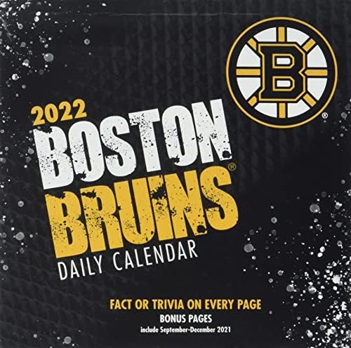 TURNER SPORT Boston Bruins 2022 Doboz Naptár (22998051458)