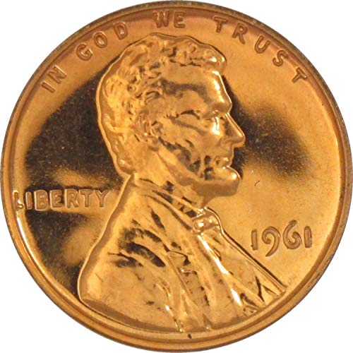 1961-ben Lincoln Memorial-Kal Választás Bizonyíték Penny 1c Érme Gyűjthető