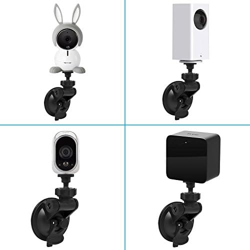 Kamera tapadókorong Falra a Wyze Cam V3/Pro,a Wyze Cam Pan/V3,az Oculus Érzékelő,a HTC Vive bázisállomás,Forgatható 360 fokban Állítható/Kültéri