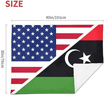 Líbiai Zászló, Amerikai Zászló Pólya Takaró Szuper Puha Baba Takaró Baba Essentials Baba Dupla Takaró 30X40