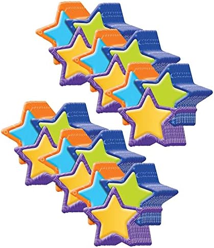 Eureka Színes A Világ Csillagok, Vegyes Papír Cut Out, 36 Per Csomag 6 Csomag (Eu-841005-6)