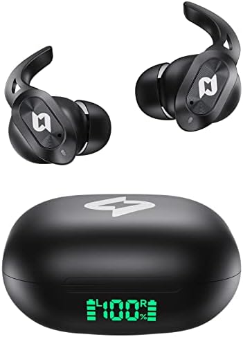 A vezeték nélküli Fülhallgatót Bluetooth Fejhallgató Vezeték nélküli Töltés Esetben 32H Lejátszás LED Kijelző Fülhallgató Vízálló fülhallgató