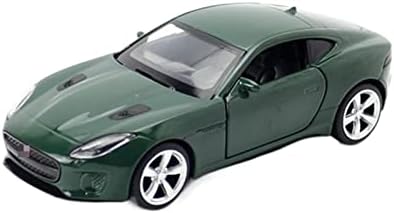 Méretarányos Autó Modell a Jaguar F-Type Coupe Alufelni Fröccsöntött Fém Járművek Hang, Fény, Ajándék 1:32 Aránya (Szín : 36 1 Zöld)