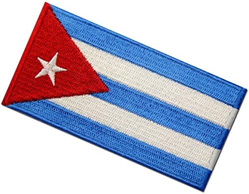 Kubai Zászló Hímzett Javítás Kubai Vasalót Varrni A Nemzeti Jelkép