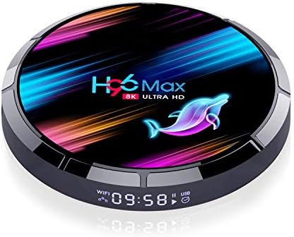 H96 MAX X3 Amlogic S905X3 64 Bites négymagos Android 9.0 Smart Set Top Box 4G 64G TV Box 2.4 G/5G Kettős WiFi BT4.1 LAN 1000M
