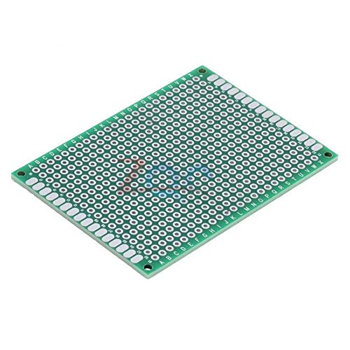 5DB Dupla Oldalon Prototípus PCB nned Egyetemes Lapba, 5x7 cm-es 50mmx70mm