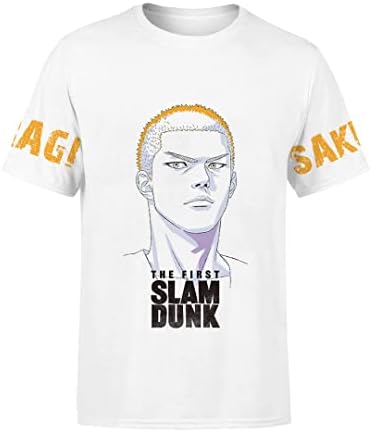 A Harag Sas Slam Kosárlabda T-Shirt Mens Rövid Ujjú Dunk Ing Sakuragi Rukawa Miyagi Mitsui Akagi Póló Unisex