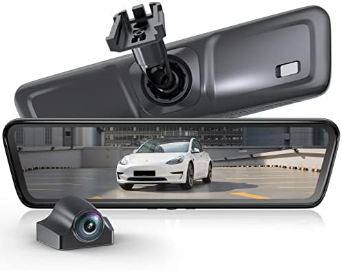 Tesla Model 3/Y tolatókamera, Tükör Kamera,Belső Visszapillantó Tükör Biztonsági Kamera,Modell Y Dashcam - 8.2, Kettős Lencse,