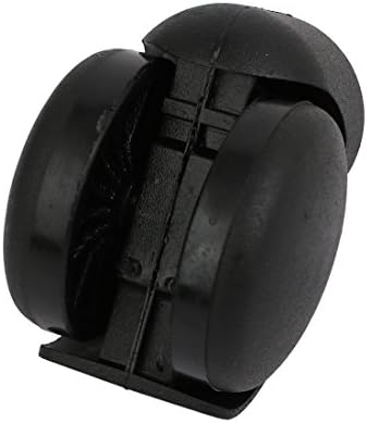 Aexit 50mm Átmérő tápegység teljesítmény modul Kerék 11mm Tengely Dia Nem-Fék Dc Görgő Görgős Fekete