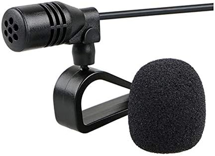 Autó Mikrofon Sztereó 3,5 mm-es Jack Közgyűlés Mic Autó Rádió Mikrofon Kompatibilis Kenwood Főnök Corehan Power Acoustik