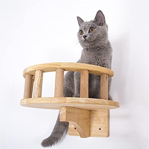 FEGOCLT Kisállat Bútor Fa mászóka Macskák Fal Lépéseket Macskák Fa Torony Falra Cica Játék Ház, mászóka a Védőrács