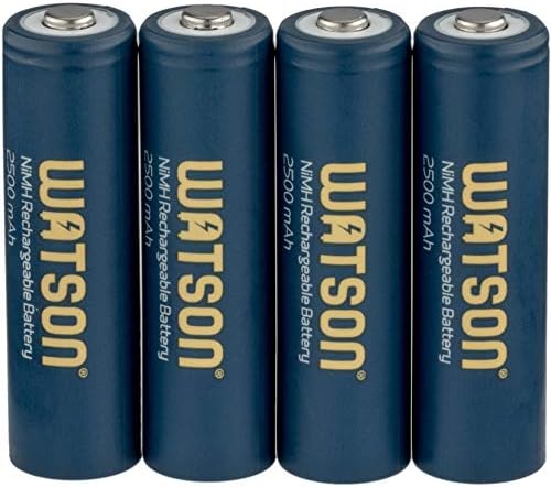 Watson AA NiMH Akkumulátorok (2500mAh, 1,2 V, 4-Pack)