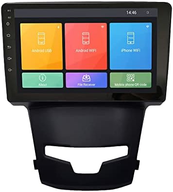 Android 10 Autoradio Autós Navigációs Sztereó Multimédia Lejátszó, GPS, Rádió, 2.5 D érintőképernyő forSsangyong korando 2013-2017 Octa-Core