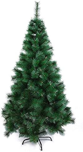 PSQURMART Mesterséges karácsonyfa Szilárd Fém Lábak Otthoni Dekoráció (8ft) (8 méter)