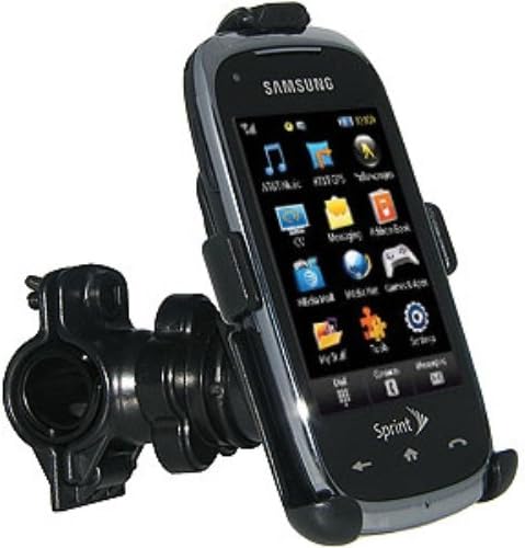 Amzer Kerékpár kormánycsőtartót Samsung Ösztön HD SPH-M850 - Fekete