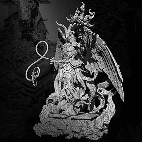 1/24 Gyanta Ábra Ősi Fantasy Ork Harcos Gyanta Modell Miniatűr-Készlet Összeszerelt, valamint Festetlen //Lx052