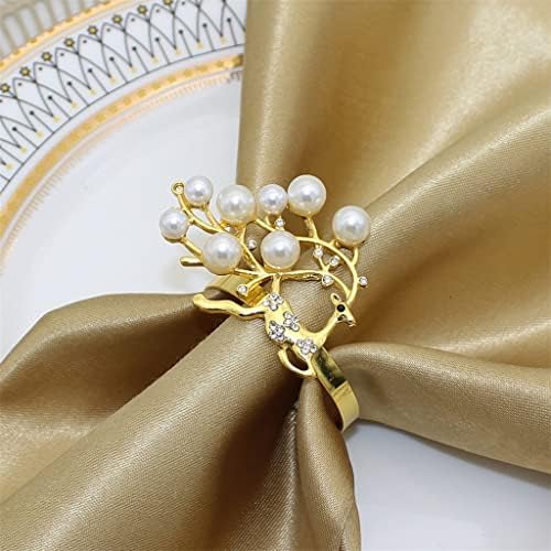 TBIIEXFL Szalvéta Gyűrű Szalvéta tartó Vacsorák Felek Esküvői Asztal Dekoráció Kiegészítők