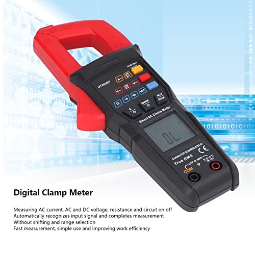 Digital Clamp Meter, Feszültség, Ellenállás Teszt Compensationfree clamp Meter, Amely Automatikusan felismeri A Jel Érzékelő Elektromos