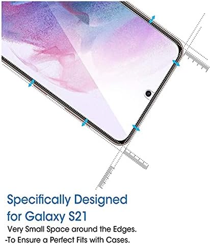 Vancold Samsung Galaxy S21 FE 5G képernyővédő fólia, 6.4 inch (3 Csomag) HD Világos, Edzett Üveg kijelző Védő fólia Samsung Galaxy S21