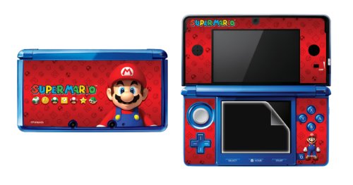 Nintendo 3DS Dekoratív Bőr Szűrő - Super Mario Verzió