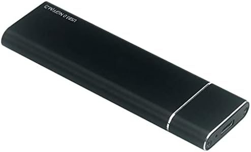 JMT USB3.0 M. 2 NGFF szilárdtestalapú Meghajtó SATA Jegyzőkönyv 5Gbps Laptop Asztal (Fekete)