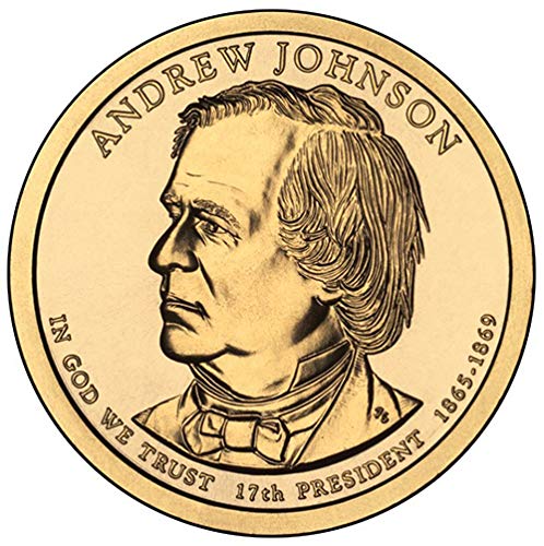 2011 P Pozícióba, DE Andrew Johnson Elnöki Dollár Választás Uncirculated MINKET Menta