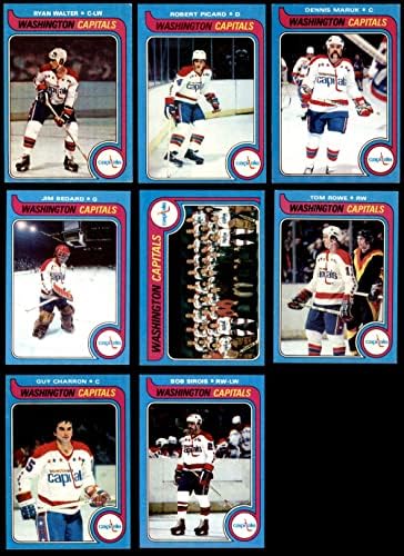 1979-80 Topps Washington Capitals Csapatát Meghatározott Washington Capitals-Hockey (Set) VG/EX+ Capitals-Hoki