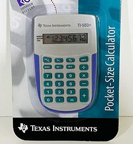 TI-503SV Pocket Calculator
