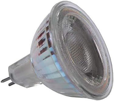 MR16 GU5.3 COB LED fénycső (4 Doboz) AC/DC12V 5W(50W Halogén Izzó Egyenértékű) Szabályozható LED Spot Lámpa 6000K Nappal Fehér,