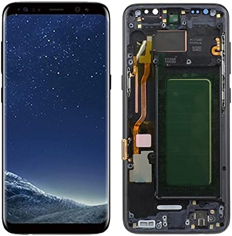 YUFON Mobiltelefon LCD Kijelzőn Alkalmas a Samsung S8 LCD Keret SM-G950A G955F érintőképernyő, s digitalizáló Teljesen Összeszerelt