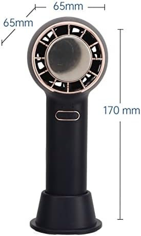 Zoega Mini Kézi Rajongó, Három Sebességű Szél a Kettős Mód Szép külső, USB Újratölthető Kis Kezét, hűtőventilátor Nyári
