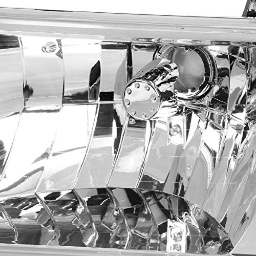 Chrome Houisng Amber Sarokban Fényszóró w/Lökhárító, Lámpák+Szerszám Készlet Kompatibilis a Ford F-150 F-250-F-350 92-96