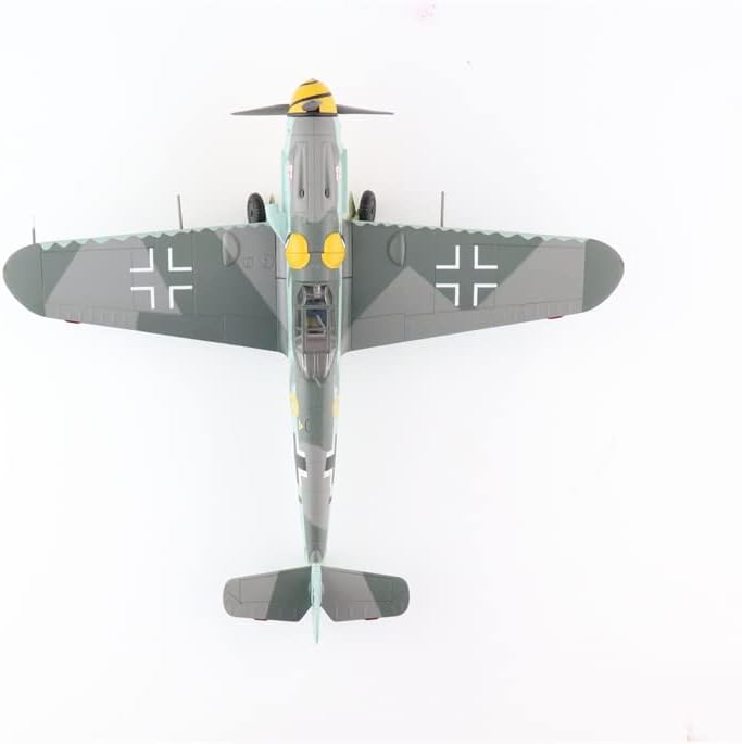 a Hobbi Mester BF 109G-6 Sárga 6, Ofw. Alfred Surau, 9./JG 3, szeptember 1943 1/48 FRÖCCSÖNTÖTT Repülőgép Előre elkészített Modell
