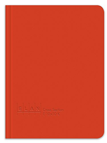 Elan Kiadó E10x10K King Size keresztmetszet Könyv 6 ½ x ½ 8, Élénk Narancs Fedezi (Csomag 6) (E10x10K Org-6)