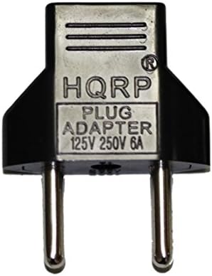 HQRP 6V AC Adapter Kompatibilis a Canon AC-370 TEAD-28-060240U P23-DH P11-DH Kalkulátor Tápkábel Adapter [UL] + Euro Dugó Adapter