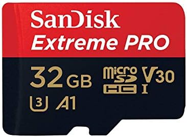 SanDisk Extreme Pro 32GB MicroSDHC Memória Kártya GoPro Hero 10 Fekete Fényképezőgép (Hero10) UHS-1 U3 / V30 A1 4K-Osztály 10 (SDSQXCG-032G-GN6MA)