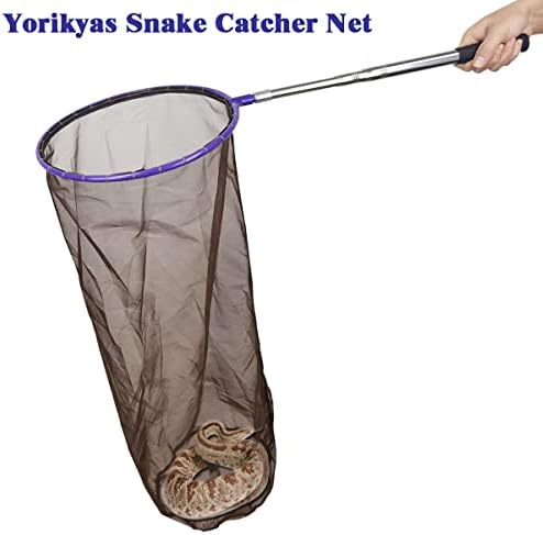 Kígyó Catcher Nettó Teleszkópos nyél a Hüllő Grabber Csörgő Kígyó Mozgó, valamint Fogása