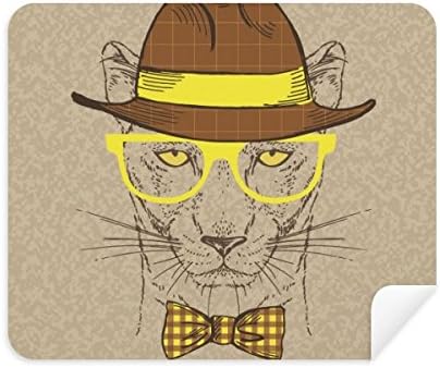 Szemüveg Leopárd Jóképű tisztítókendővel Képernyő Tisztító 2db Velúr Szövet