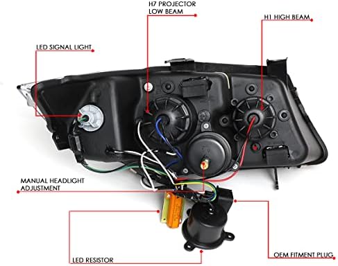 [Halogén Modell] Kettős 3D Kék Kristály Halo Angel Eye LED lámpa Projektor Fényszóró, Lámpák, Eszköz, Készlet Kompatibilis a BMW 3 E90-Sorozat