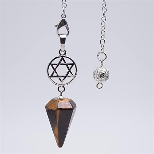 Kristály Pendulums az Öntőforma Amulett Jóslás Meditáció Kúp Inga Természetes Kő Kvarc Pont Medálok ( Szín : 1 )