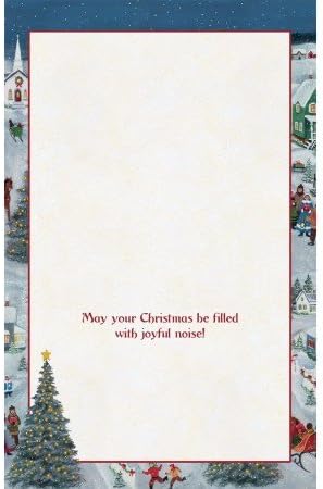 LANG 1004768 - Csendes Éj, Dobozos Karácsonyi Lapokat, Alkotás Mary Singleton - 18 Kártyák, 19 borítékok - 5.375 x 6.875